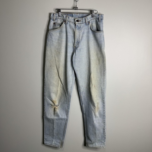 Levi's Other - Levis 550 90's Jeans Mens 33x32 Blue Relaxed Tapered Leg Denim Light Wash